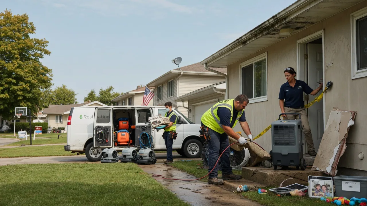 Water Damage Restoration in Tabor, SD near me